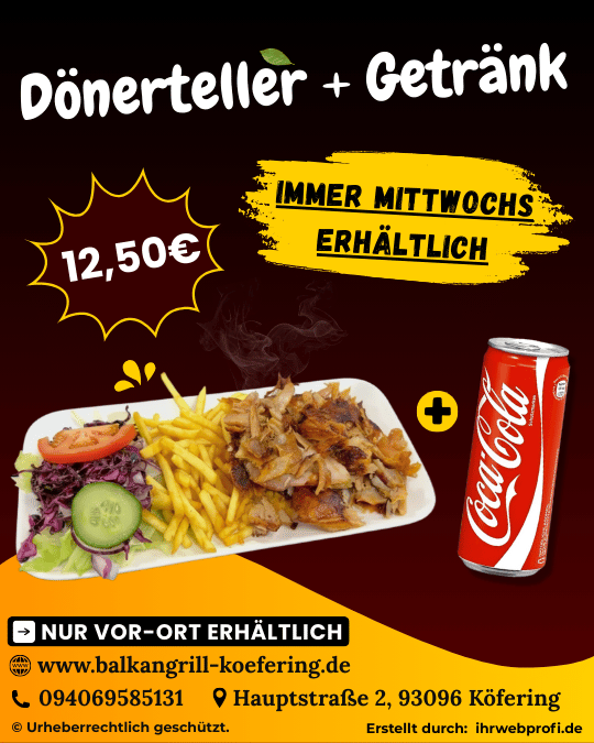 balkangrill-koefering-Mittwochsmenue-doenerteller-cola